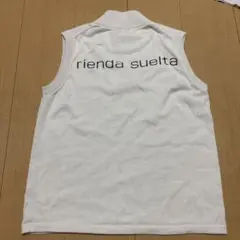 rienda suelta ホワイト ノースリーブ　リエンダ