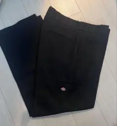 Dickies ルーズフィット ワークパンツ 黒