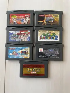 ゲームボーイアドバンスソフト7本セット