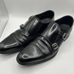 【美品】REGALワースコレクション V165 ダブルモンクストラップ　黒