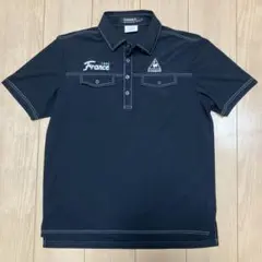 le coq sportif ゴルフ ポロシャツ M ブラック