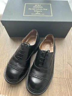 Quilp By Trickers M7525ドレスシューズ UK8 レザー QUILP by Tricker's M7525 | goodbadstore