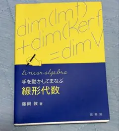 手を動かしてまなぶ線形代数　藤岡敦