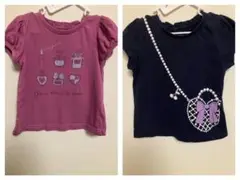 anyFAM 90サイズ 半袖Tシャツ 2枚