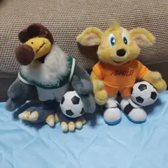 Jリーグ ぬいぐるみ マスコット セット 清水エスパルス ヴェルディ川崎