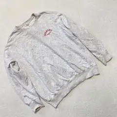 FREAK'S STORE スウェット トレーナー グレー プリント ロゴ F