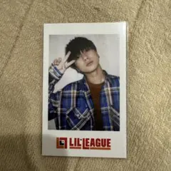 LIL LEAGUE 岡尾真虎 hunter チェキ風フォトカード