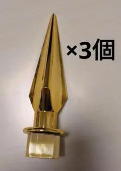 ✨プラスチック旗竿耐候性トップ 3個セット ホテルの装飾装飾パレード キャップ