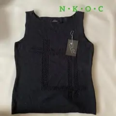 【NKOC】定価¥2,900 サマーニットベスト日本製 Fサイズ