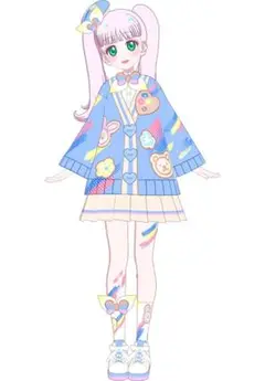 アイプリバース　おえかきパレットブルーベージュ　一式