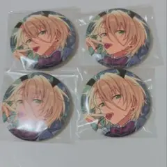 キャラクター缶バッジ 4個セット