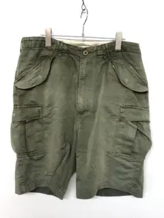 BACKER'S ORIGINAL 古着 ミリタリー カーゴハーフパンツ