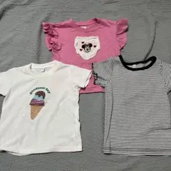 birthday 西松屋 Tシャツ 3点セット 100cm