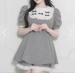 pium コットンフリルヨークセットアップ