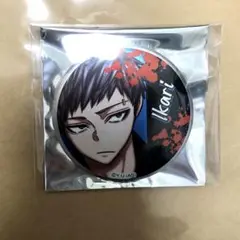 桃源暗鬼 矢颪碇 イラスト缶バッジ メディコス シルバー マット