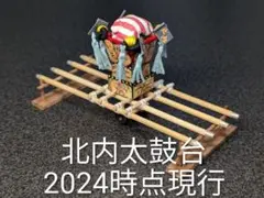 北内太鼓台 (2024時点現行)　ミニチュア