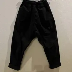 highling 黒 ルーズフィットパンツ　140