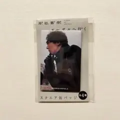 岸辺露伴ルーヴルへ行く スクエア缶バッジ 岸辺露伴は動かない