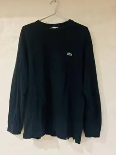 LACOSTE EXCLUSIVE ブラック 長袖シャツ US M