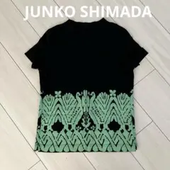 JUNKO SHIMADA ジュンコシマダ　黒　半袖　Tシャツ　11