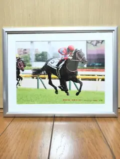 コントレイル　 スポーツ報知 競馬パネル　　日本ダービー/福永祐一　　浅沼商会