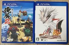 ps vita ソフト　2本　セット　俺の屍を越えてゆけ2 サガ　まとめ売り