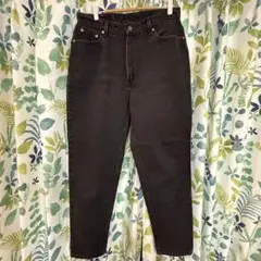 USA製 Levi's 521 後染めブラックデニム W33 L29