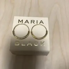 MARIA BLACK片耳フープピアス2本
