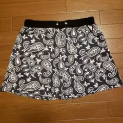 ペイズリー柄 ルームパンツ ネイビー Ｌ
