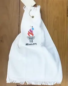 新品 タオル アトランタオリンピック 五輪 Atranta 1996 ホワイト