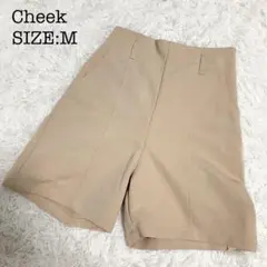 Cheek チーク ベージュ ショートパンツ M 一部傷有
