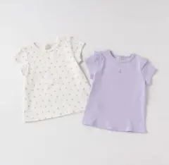 【新品未使用】プティマイン　半袖Tシャツ　100