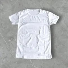 レディース 半袖 白 Tシャツ シンプル 無地 新品 丸襟
