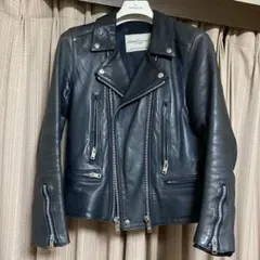 【値下げ可能】アンダーカバー ライダースジャケット ネイビー