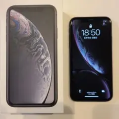 美品 付属品完 APPLE iPhone XR 64GB 黒 SIMフリー