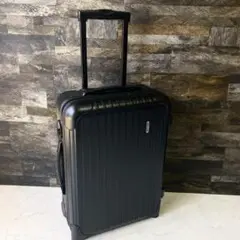 極美品 リモワ サルサデラックス キャリーケース 2輪 黒 TSAロック 大容量