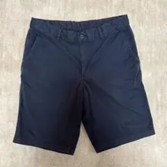 ユニクロ チノ ショートパンツ ハーフパンツ ブラック 黒 メンズ Mサイズ