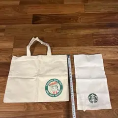 Tropicana & Starbucks エコバッグ セット