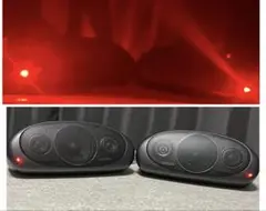 当時物　KENWOOD　ＫＦＣ−Ａ５５０置き型スピーカーイルミネーション付き 当時物 KENWOOD KFC−A550置き型スピーカー