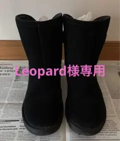 UGG ムートンブーツ ボア ブーツ ブラック 22㎝ 22