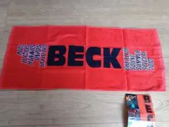 映画　BECK フェイスタオル　RED