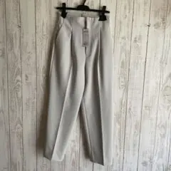 新品　uncrave アンクレイヴ カルゼ ハイウエスト パンツ