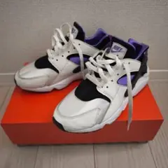 NIKE エア ハラチ ホワイト/ブラック/パープル