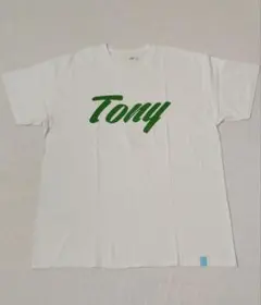 お盆SALE！Tony Taizsun『Tony』LOGO T ホワイト XL