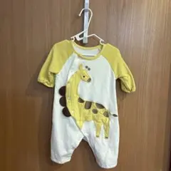 キリン　ロンパース　50から60サイズ　綿100%