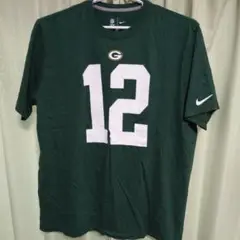 Nike Green Bay Packers Rodgers シャツ XXL