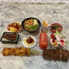 ミニチュアフードセット 様々な料理