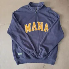 MANASTASH ハーフジップ