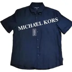 【新品】MICHAEL KORS スリムフィット 半袖シャツ マイケルコース M