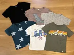 まとめ売り 90 子供 夏服 6着 半袖 GAP コムサ 男の子 恐竜 ベビー